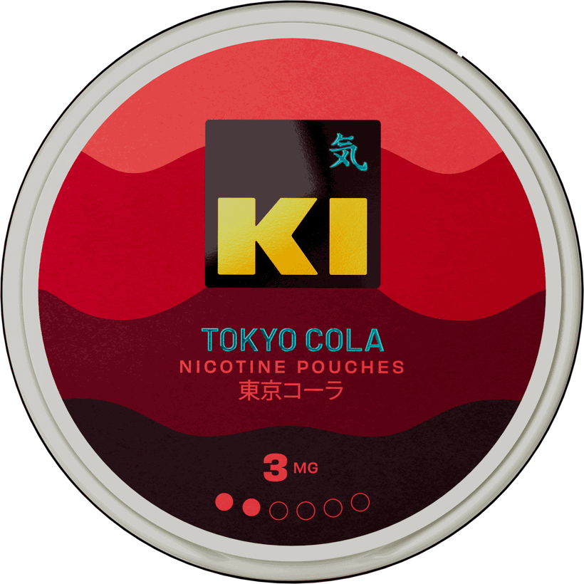 KI Tokyo Cola 3MG Nicotine Pouches