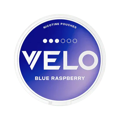 Velo Blue Raspberry 3 Dot Nicotine Pouches