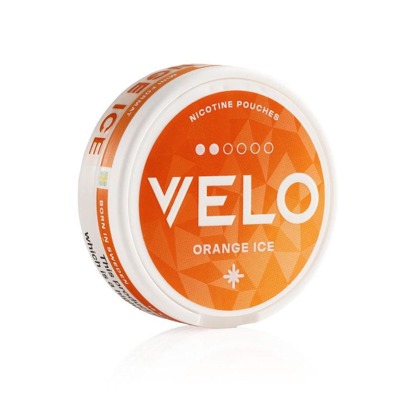 Velo Orange Ice Mini Nicotine Pouches