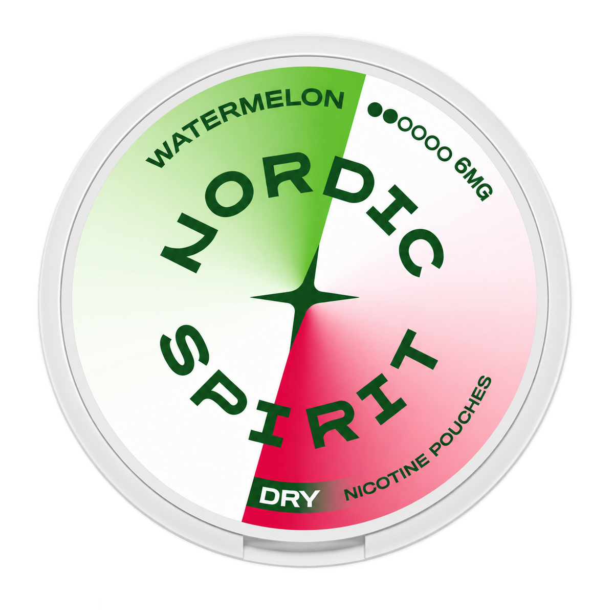 Nordic Spirit Watermelon Dry 6MG Nicotine Pouches
