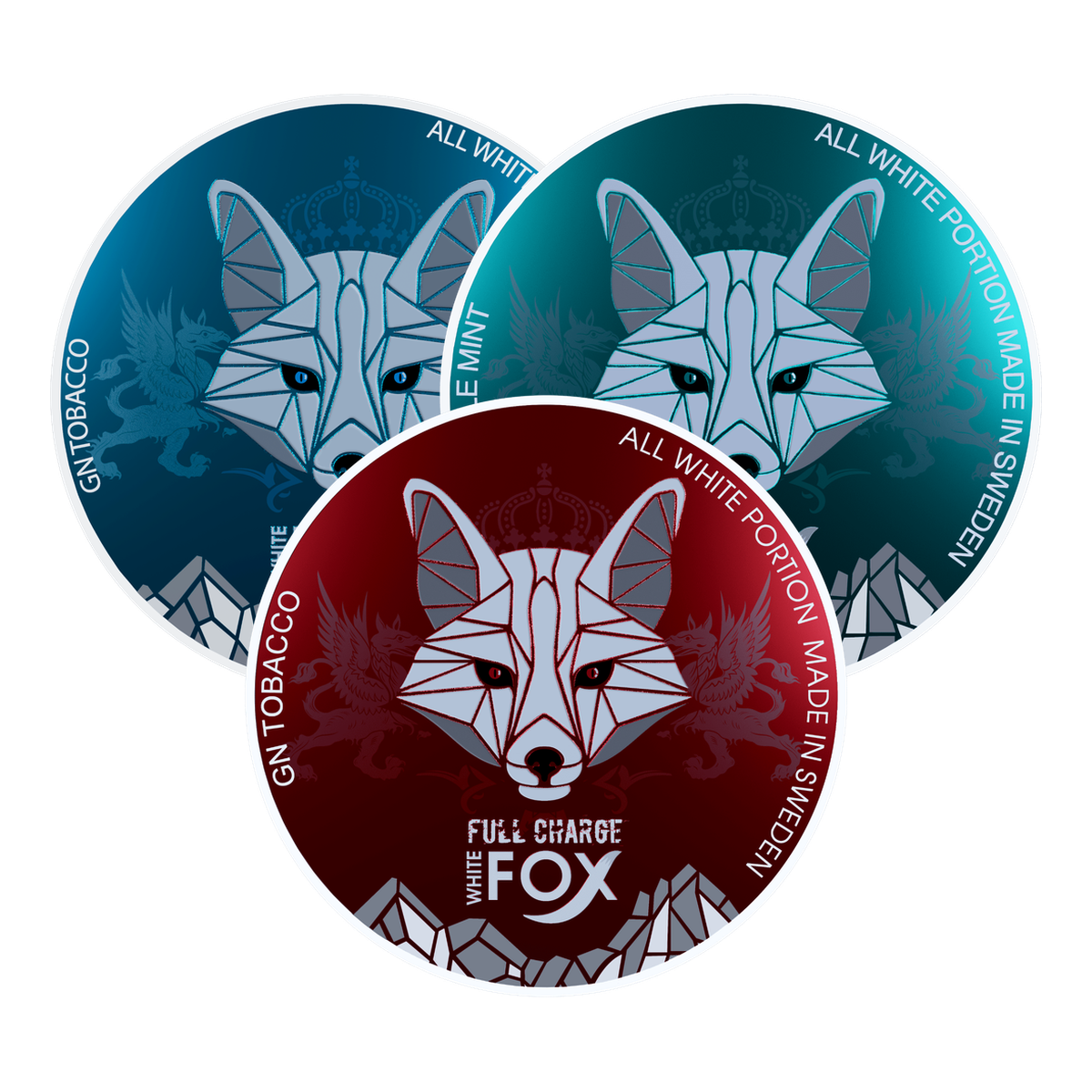 White Fox Top 3 Bundle Nicotine Pouches