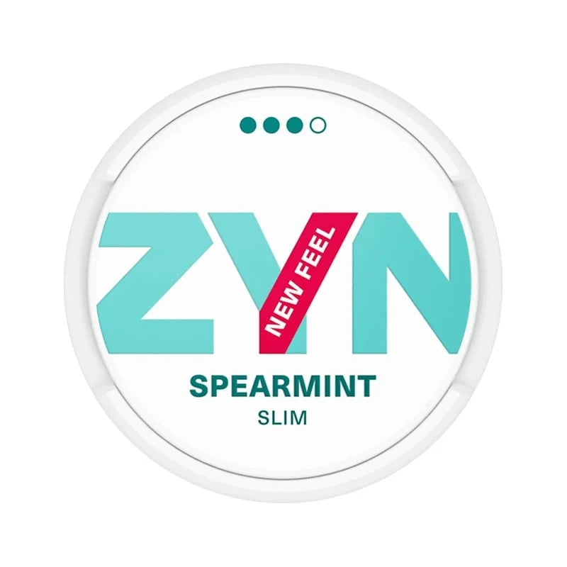Zyn Spearmint Slim Strong Nicotine Pouches