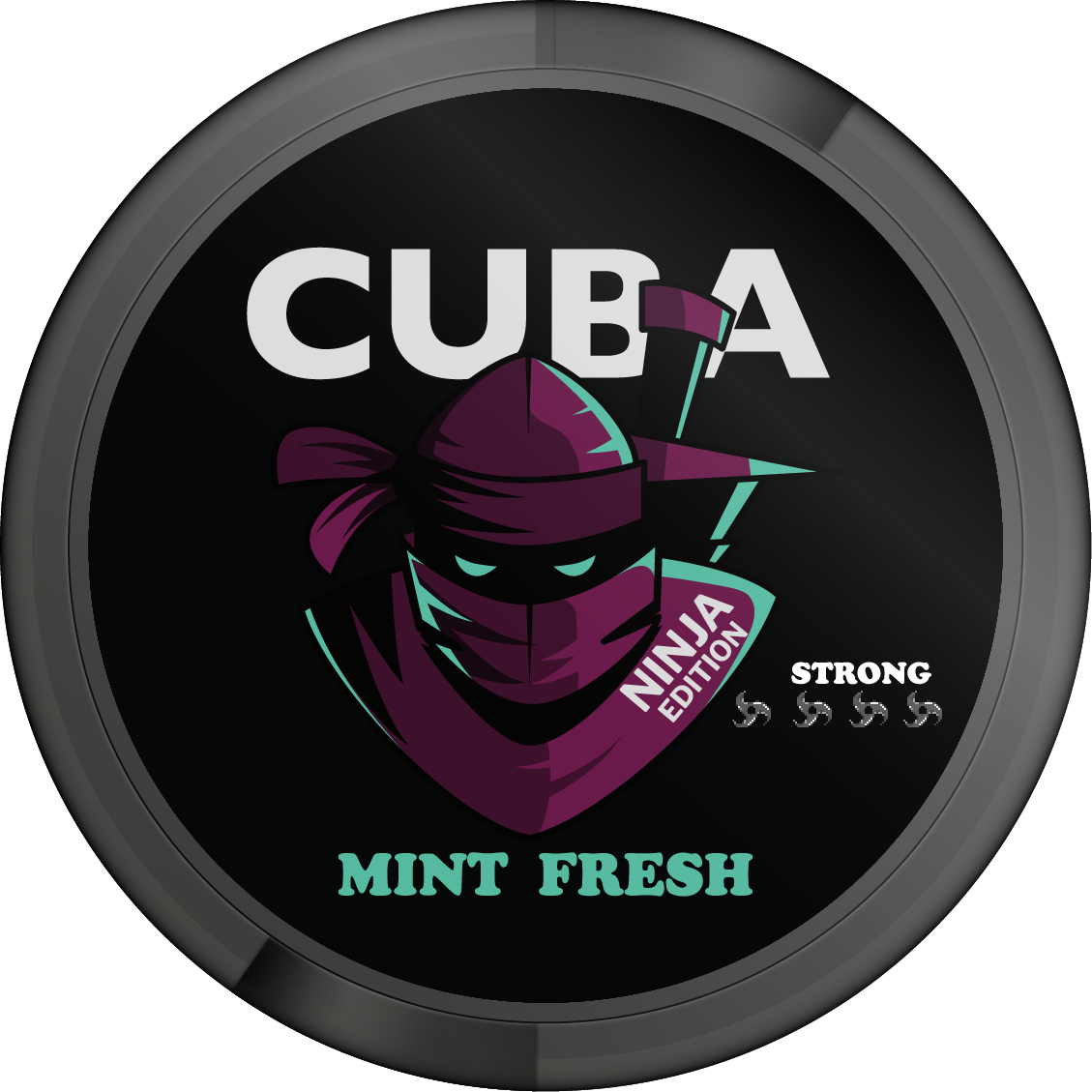 Cuba Ninja Mint Fresh Nicotine Pouches