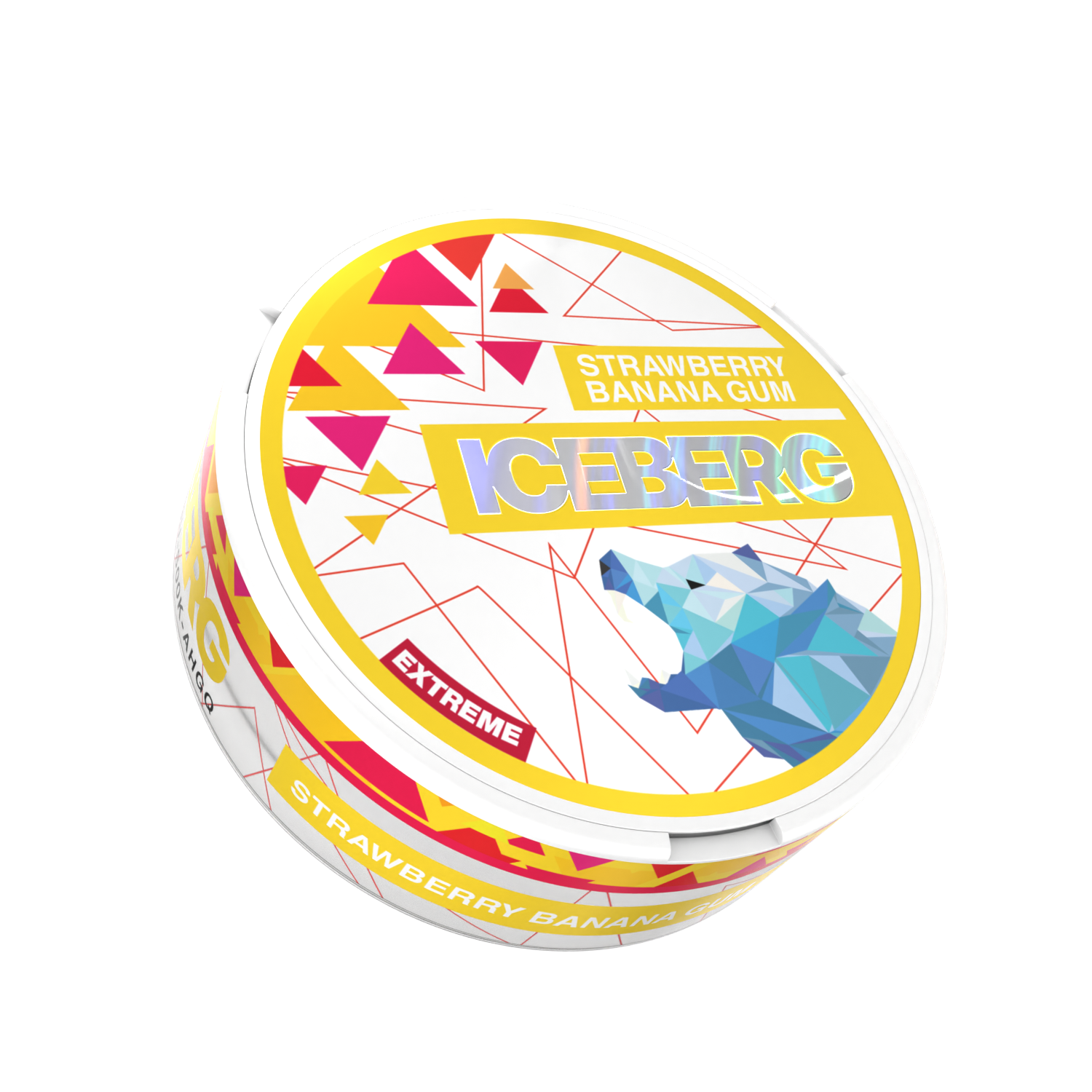 ICEBERG Strawberry Banana Gum - pouchline
