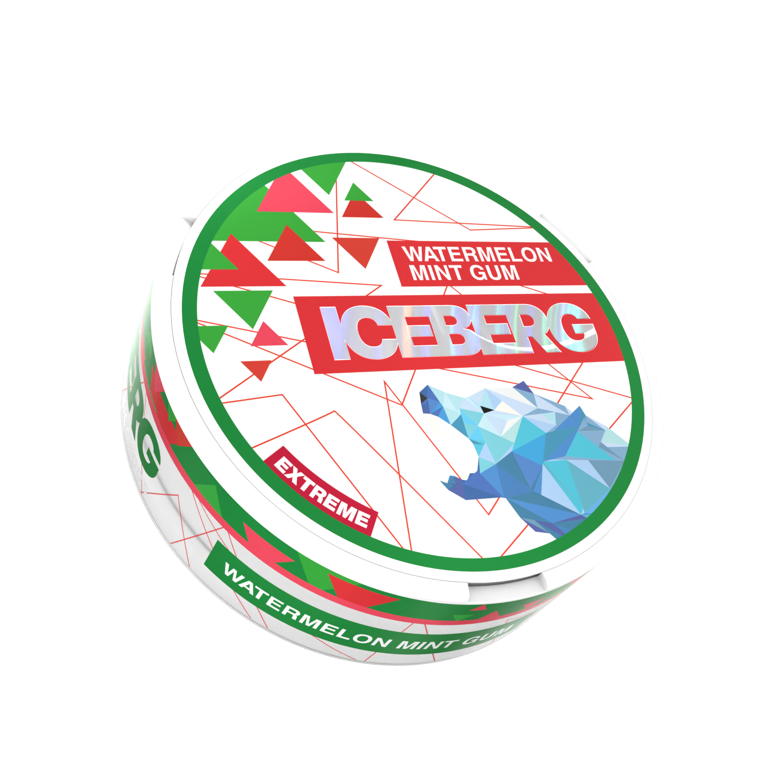 Iceberg Extreme Watermelon Mint Gum Nicotine Pouches
