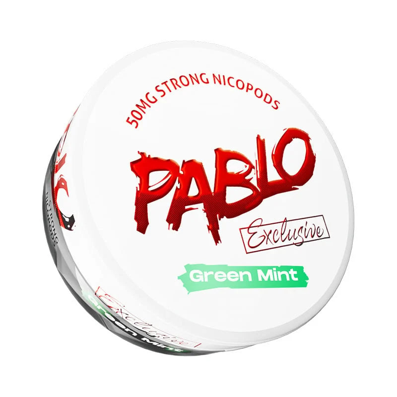 Pablo Exclusive Green Mint Nicotine Pouches