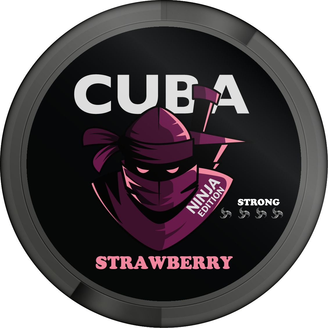 Cuba Ninja Strawberry Nicotine Pouches