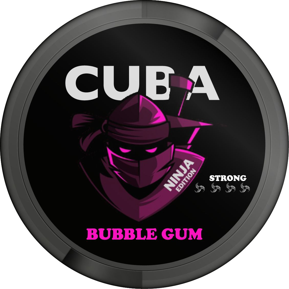 Cuba Ninja Bubblegum Nicotine Pouches