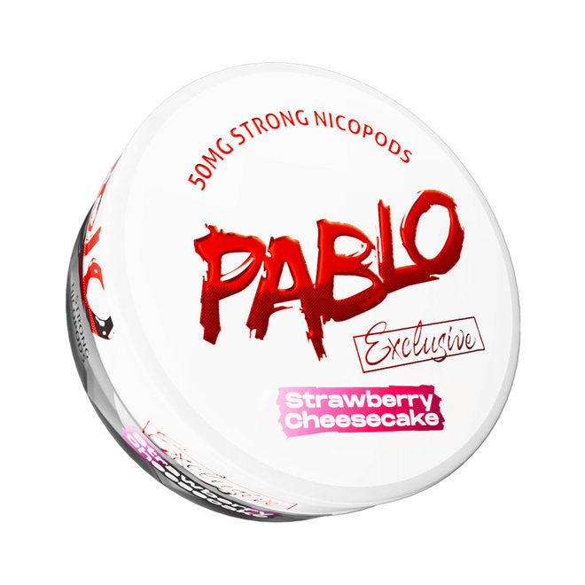 PABLO Exclusive Strawberry Cheesecake Nicotine Pouches