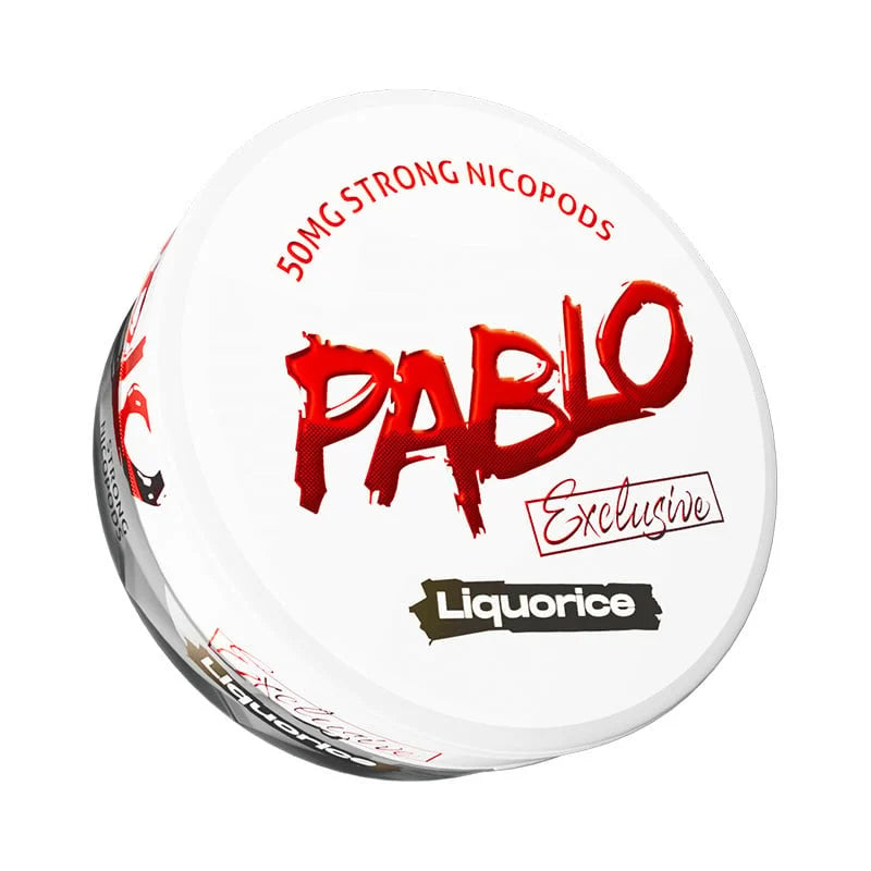 Pablo Exclusive Liquorice Nicotine Pouches