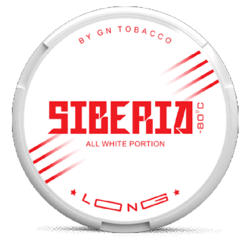 Siberia Long All White Portion Nicotine Pouches