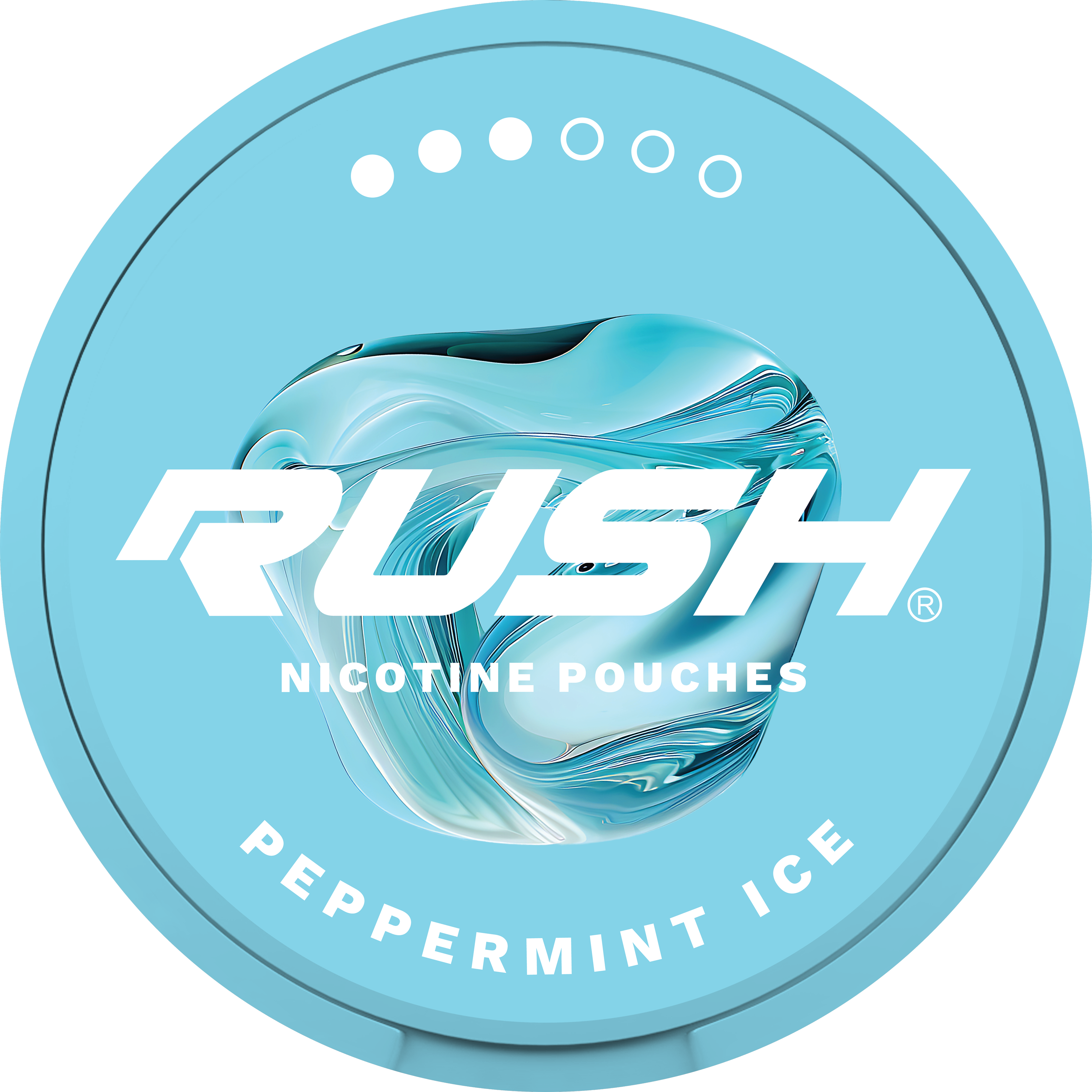 Rush Pro Peppermint Ice Nicotine Pouches