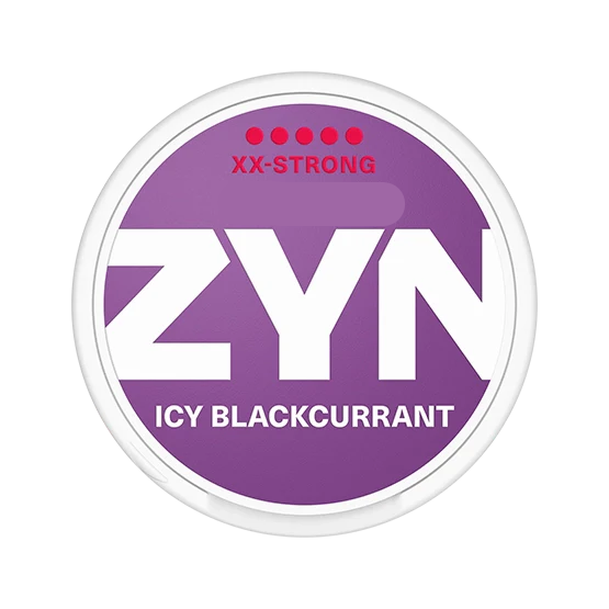 Zyn Icy Blackcurrant XX-Strong Nicotine Pouches