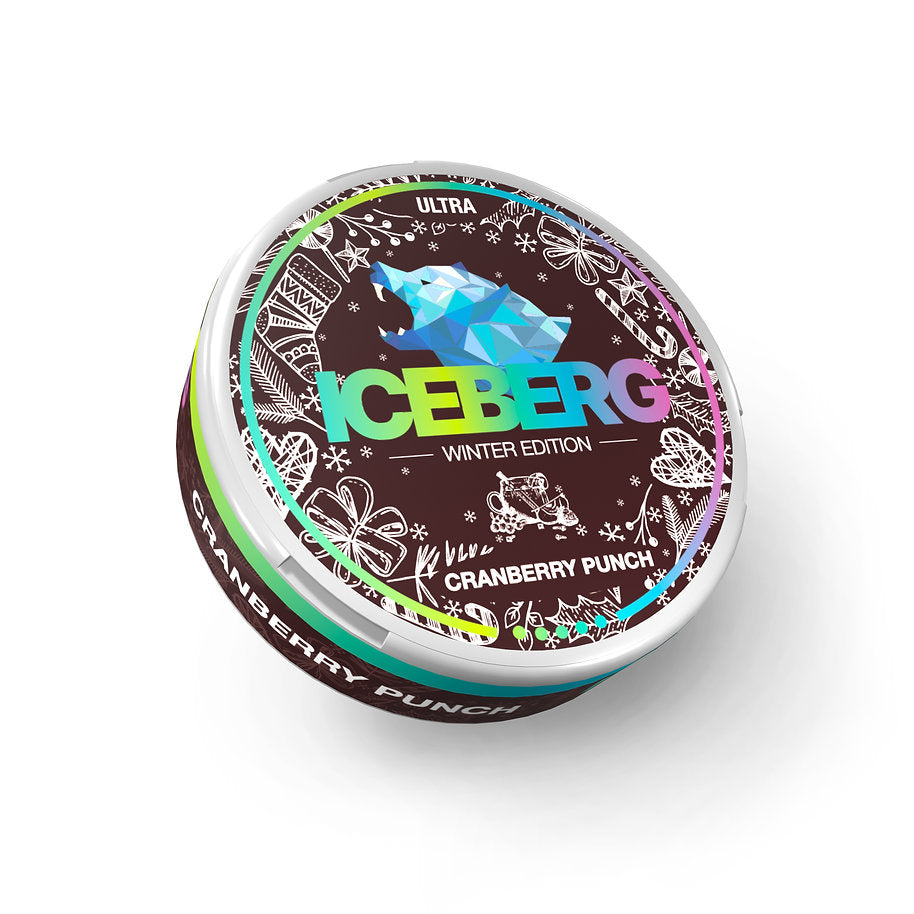 Iceberg Winter Edition Ultra Cranberry Punch Nicotine Pouches