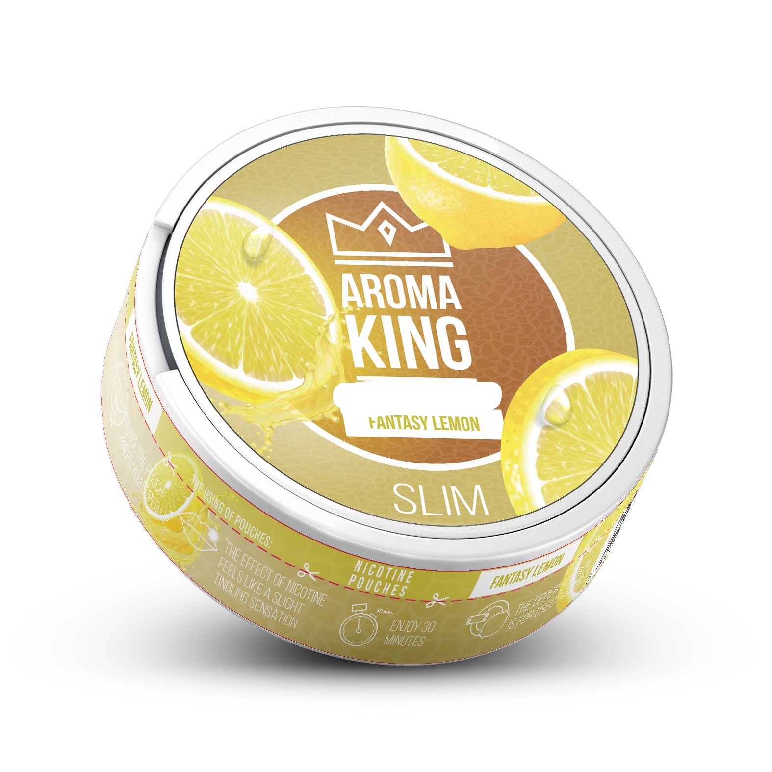 AROMA KING Juicy Cool Lemon Nicotine Pouches