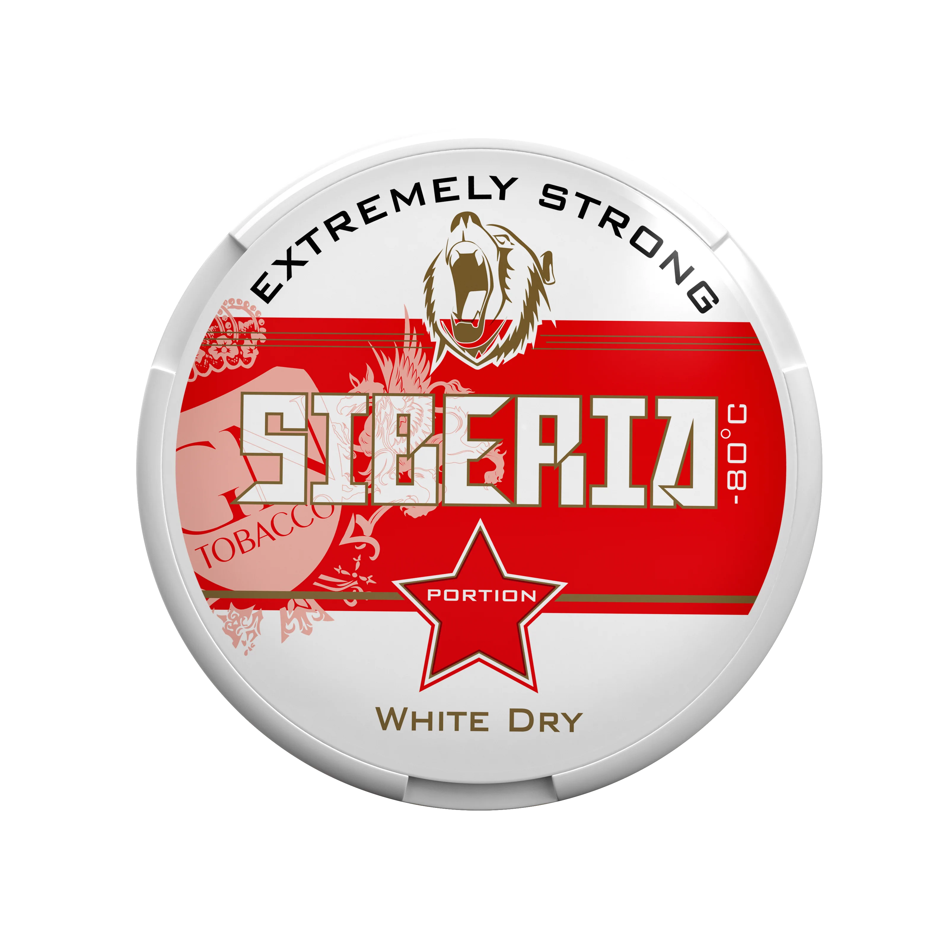 SIBERIA Red -80 Degrees White Dry Portion - pouchline