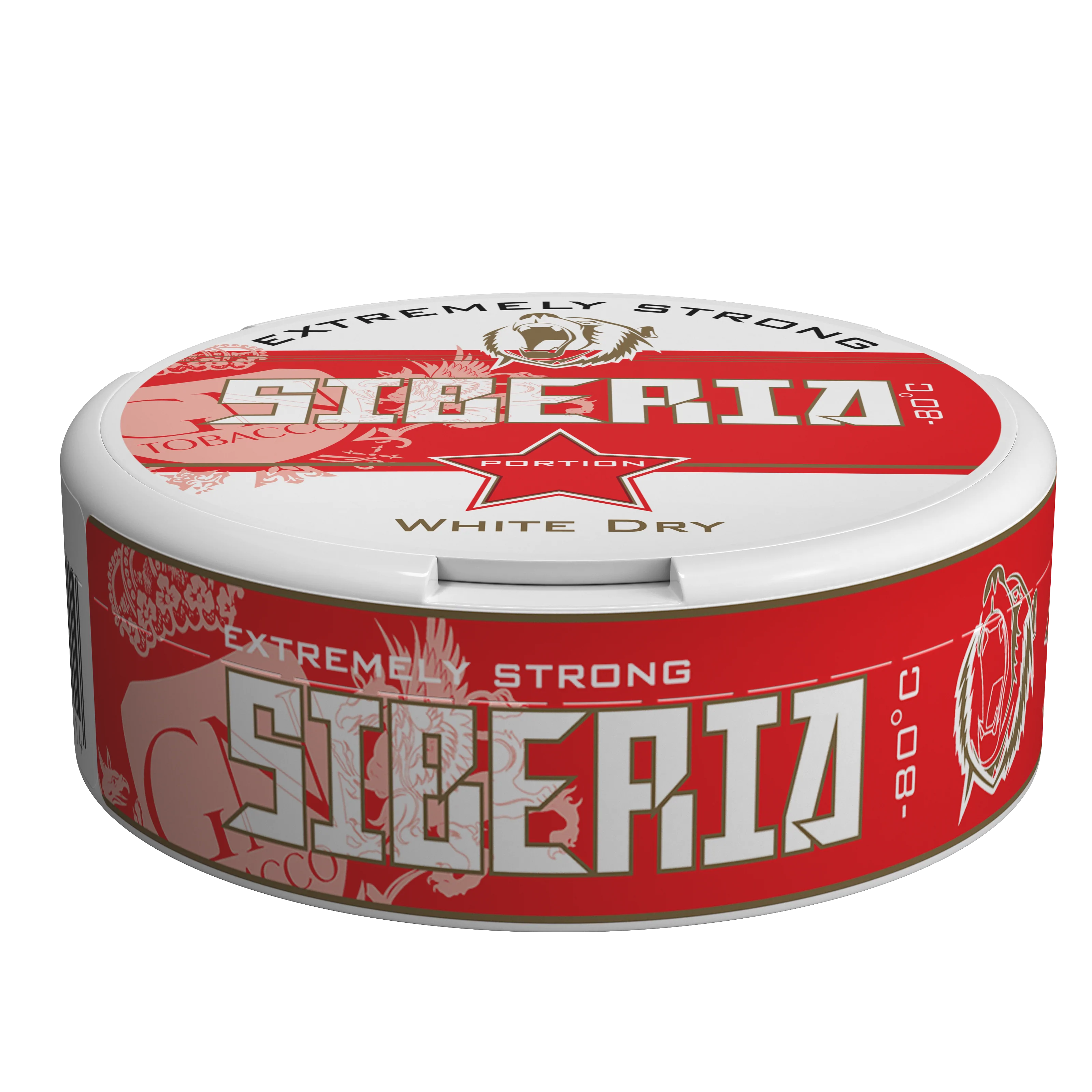 SIBERIA Red -80 Degrees White Dry Portion - pouchline
