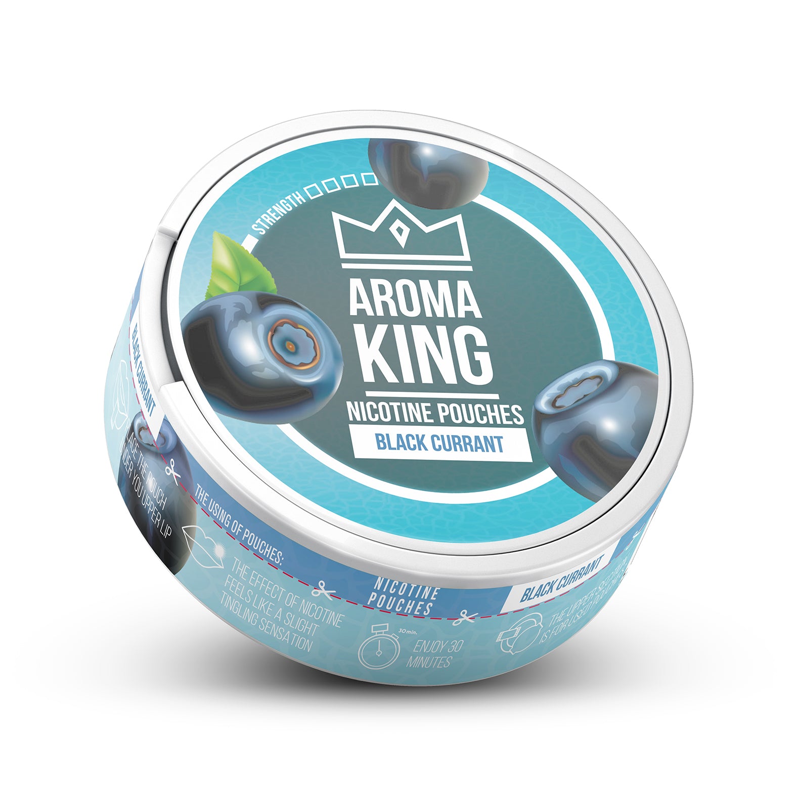 AROMA KING Blackcurrant - pouchline
