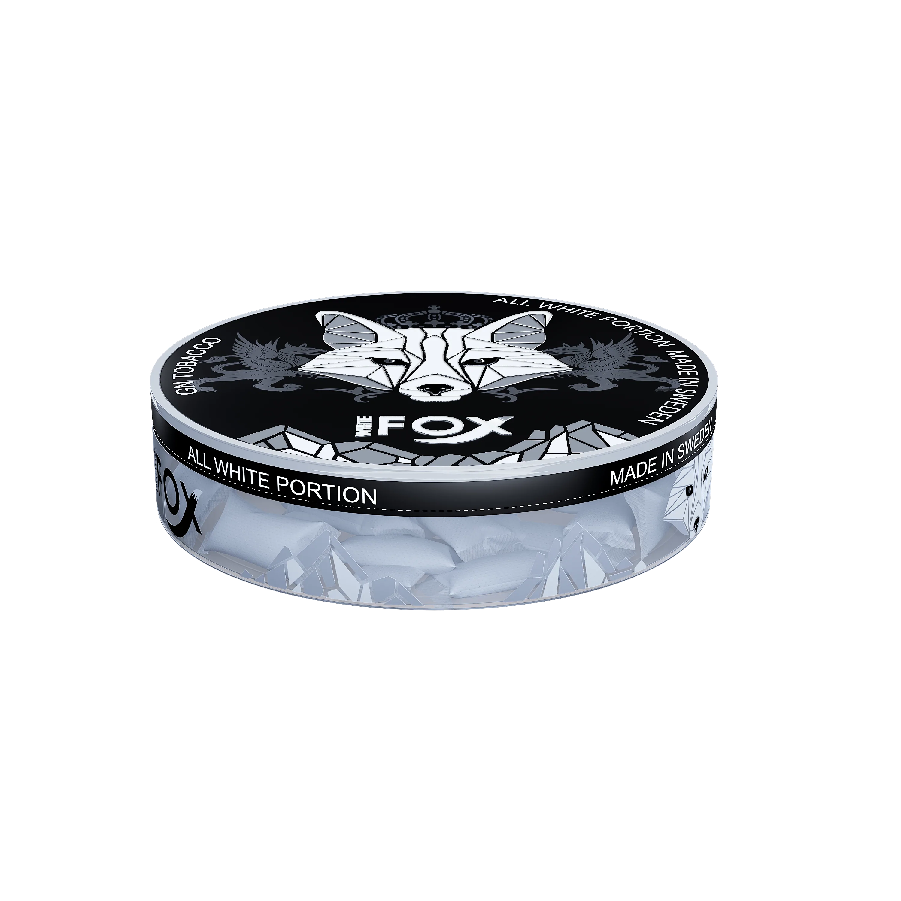 WHITE FOX Black Nicotine Pouches
