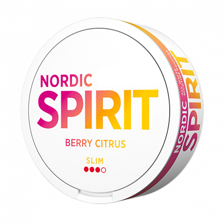 Nordic Spirit Strong Berry Citrus Nicotine Pouches