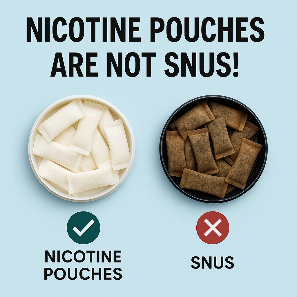 Nicotine Pouches are not Snus