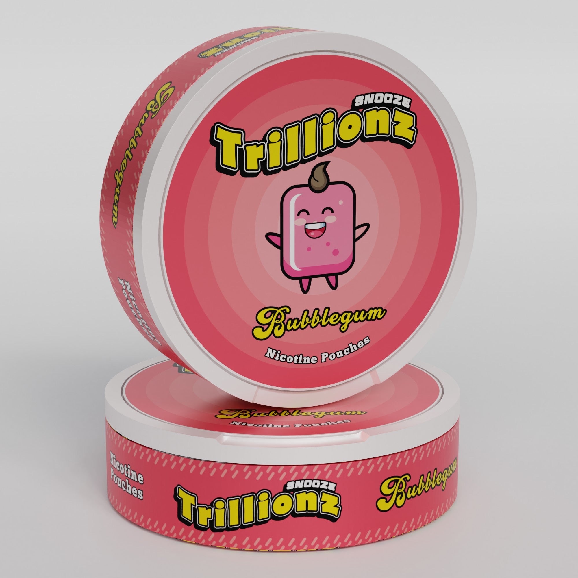 Snooze Trillionz Bubblegum Nicotine Pouches