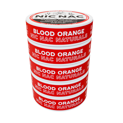 Nic Nac Blood Orange 3mg Pack Of 5 Nicotine Lozenges