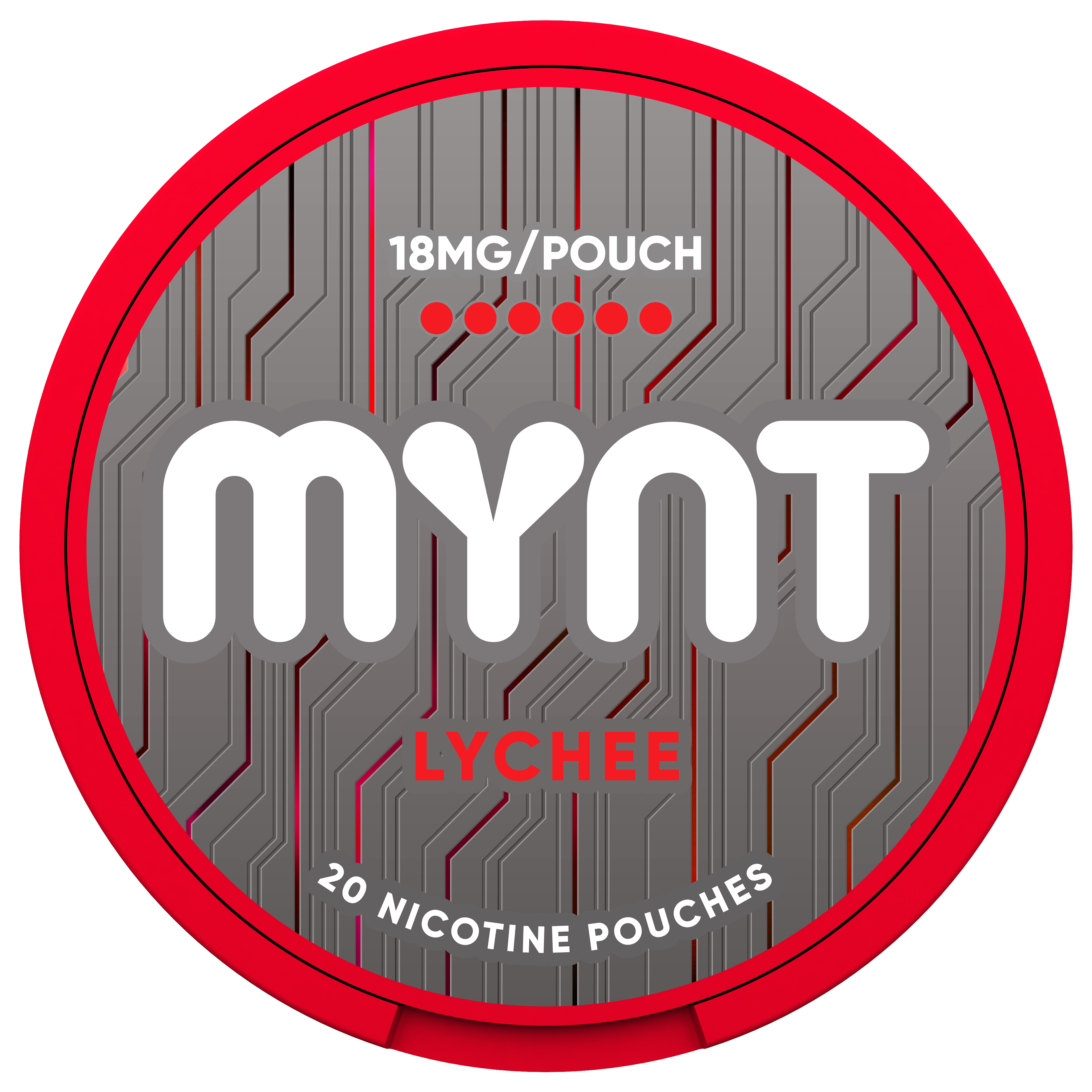 MYNT Lychee 18MG Nicotine Pouches