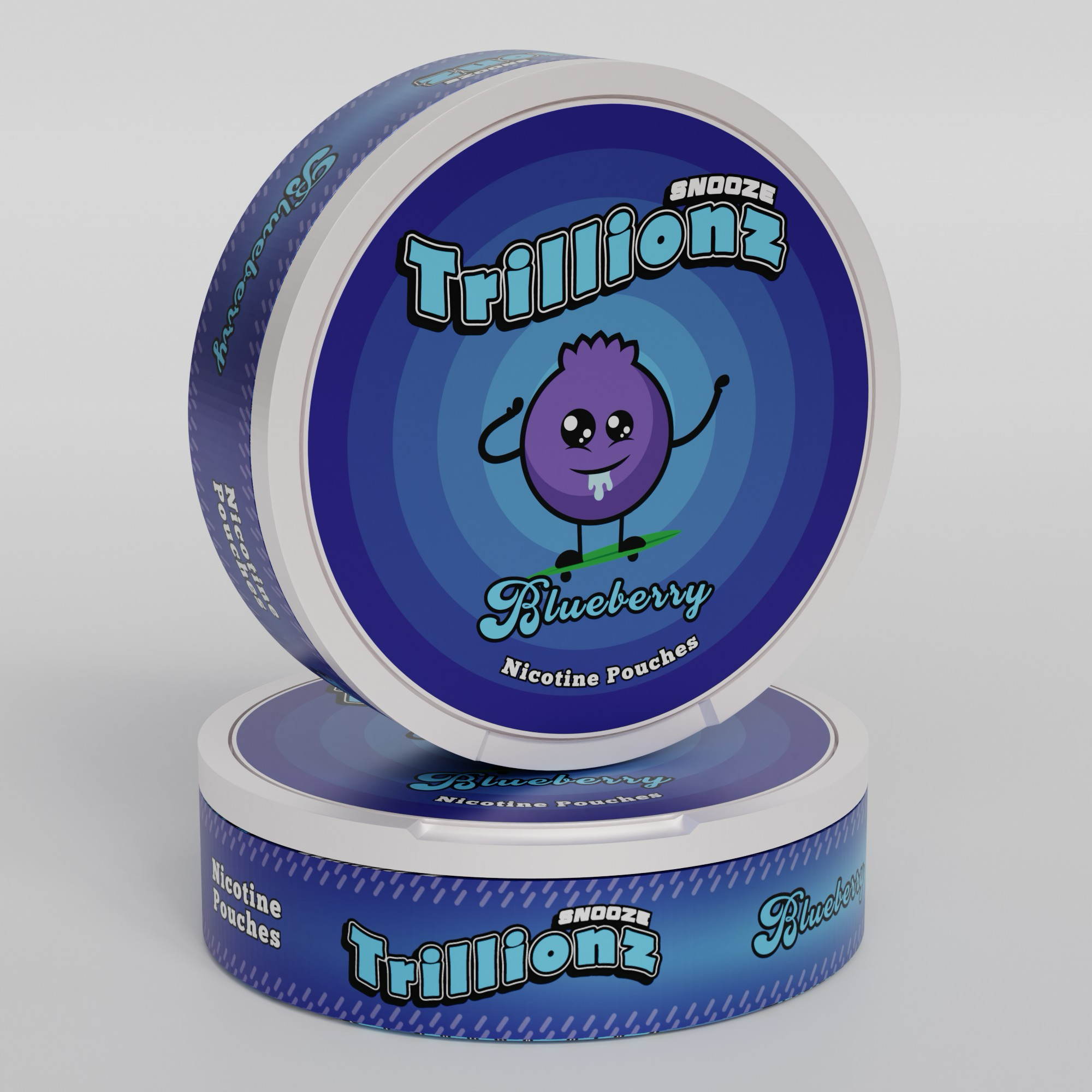 Snooze Trillionz Blueberry Nicotine Pouches
