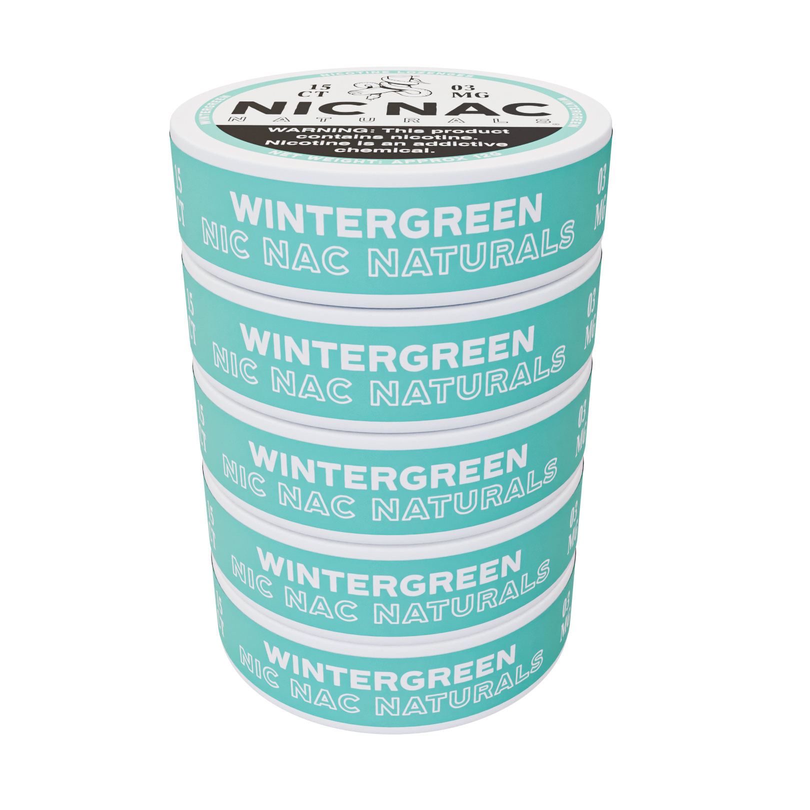 Nic Nac Wintergreen Nicotine Lozenges Pack Of 5