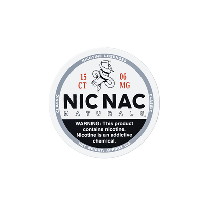 Nic Nac Classic Nicotine Lozenges