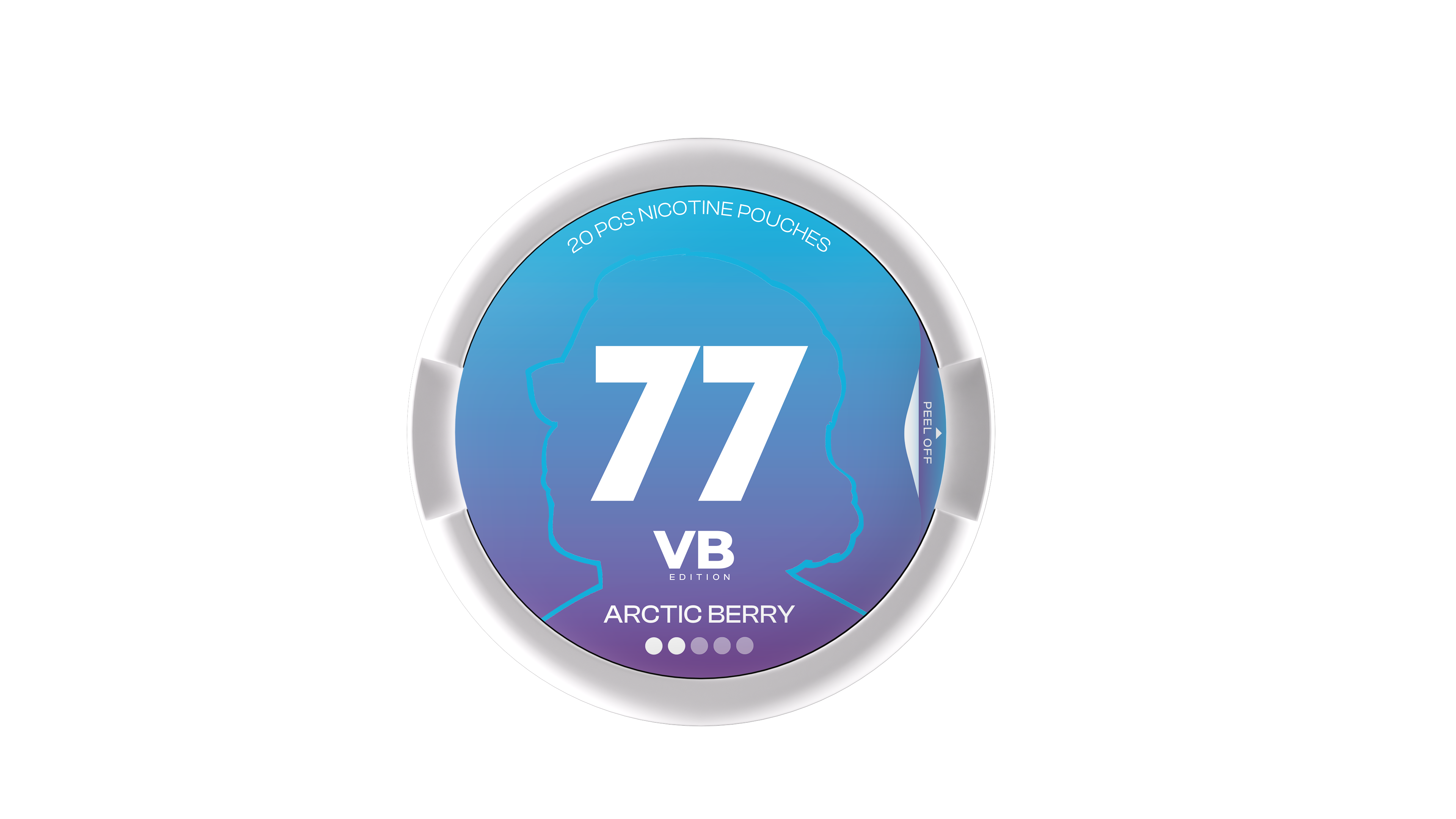 77 VB Edition Arctic Berry Nicotine Pouches