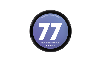 77 Blueberry Ice Nicotine Pouches