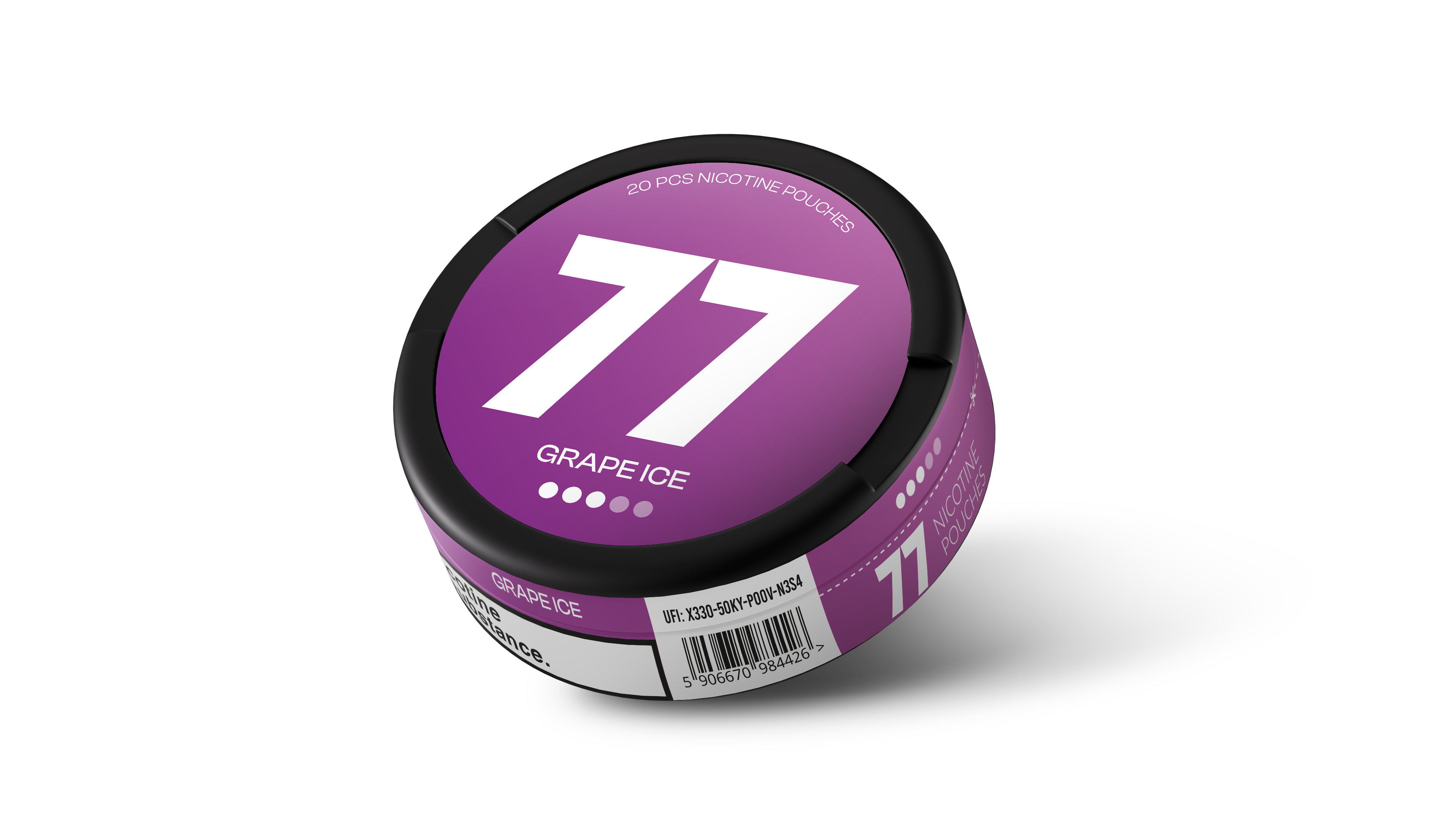77 Grape Ice Nicotine Pouches