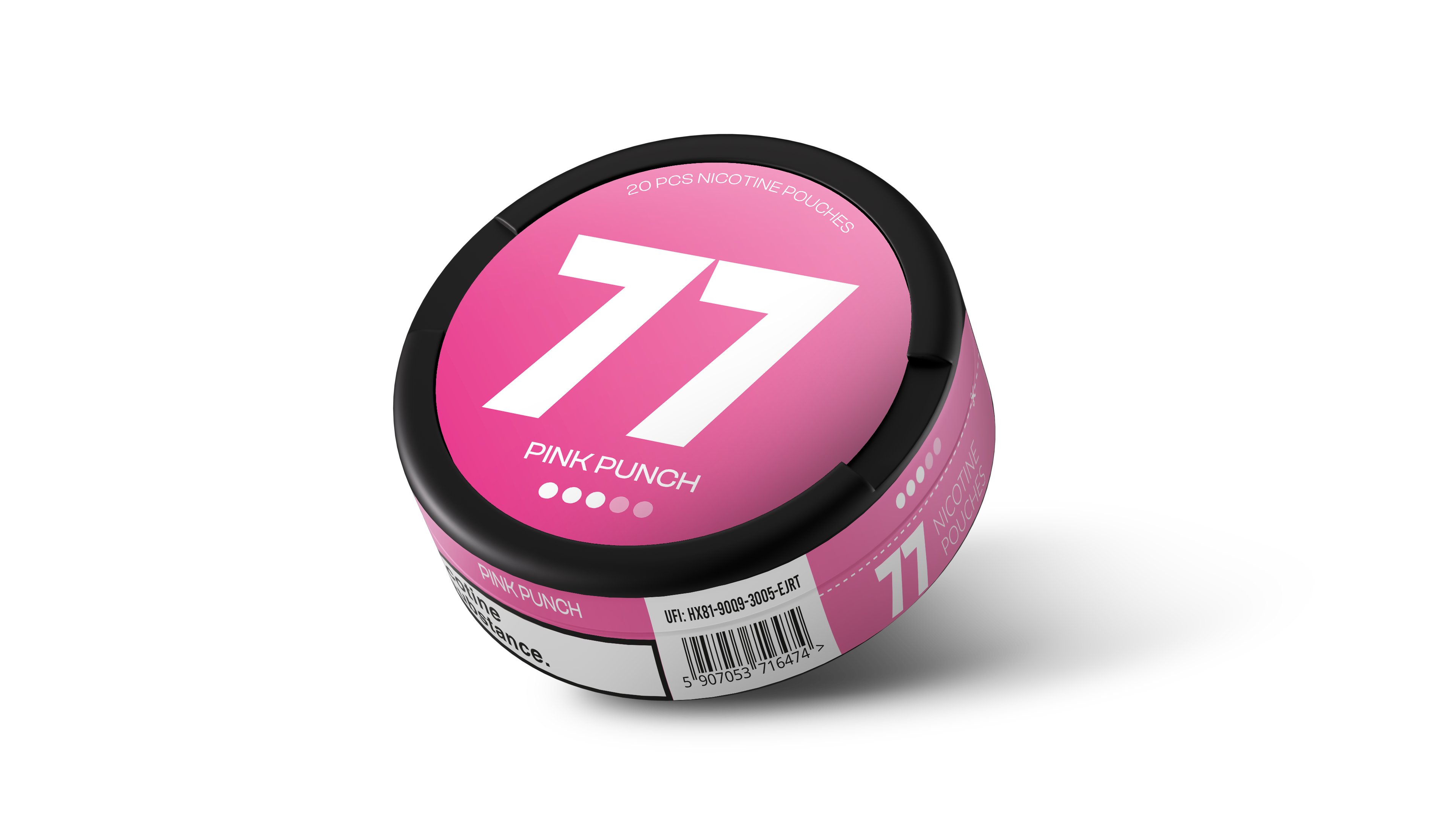 77 Pink Punch Nicotine Pouches
