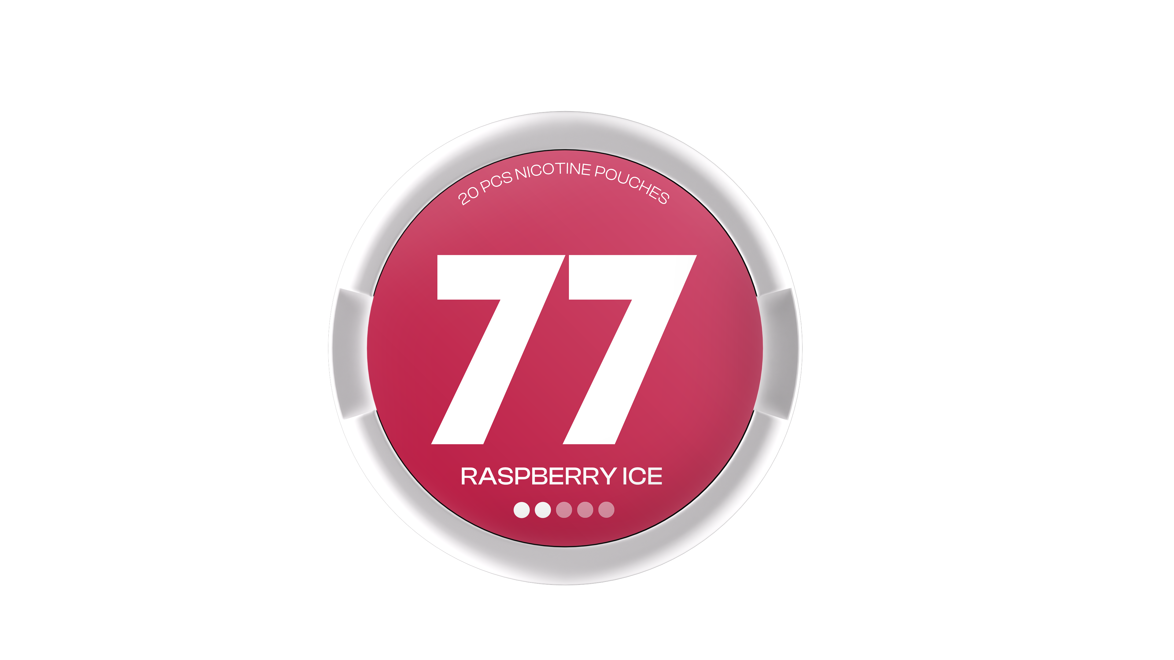 77 Raspberry Ice Nicotine Pouches