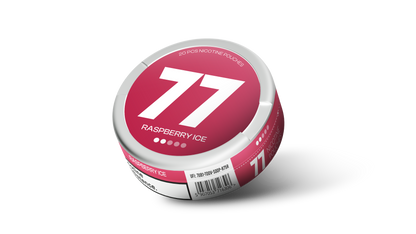 77 Raspberry Ice Nicotine Pouches