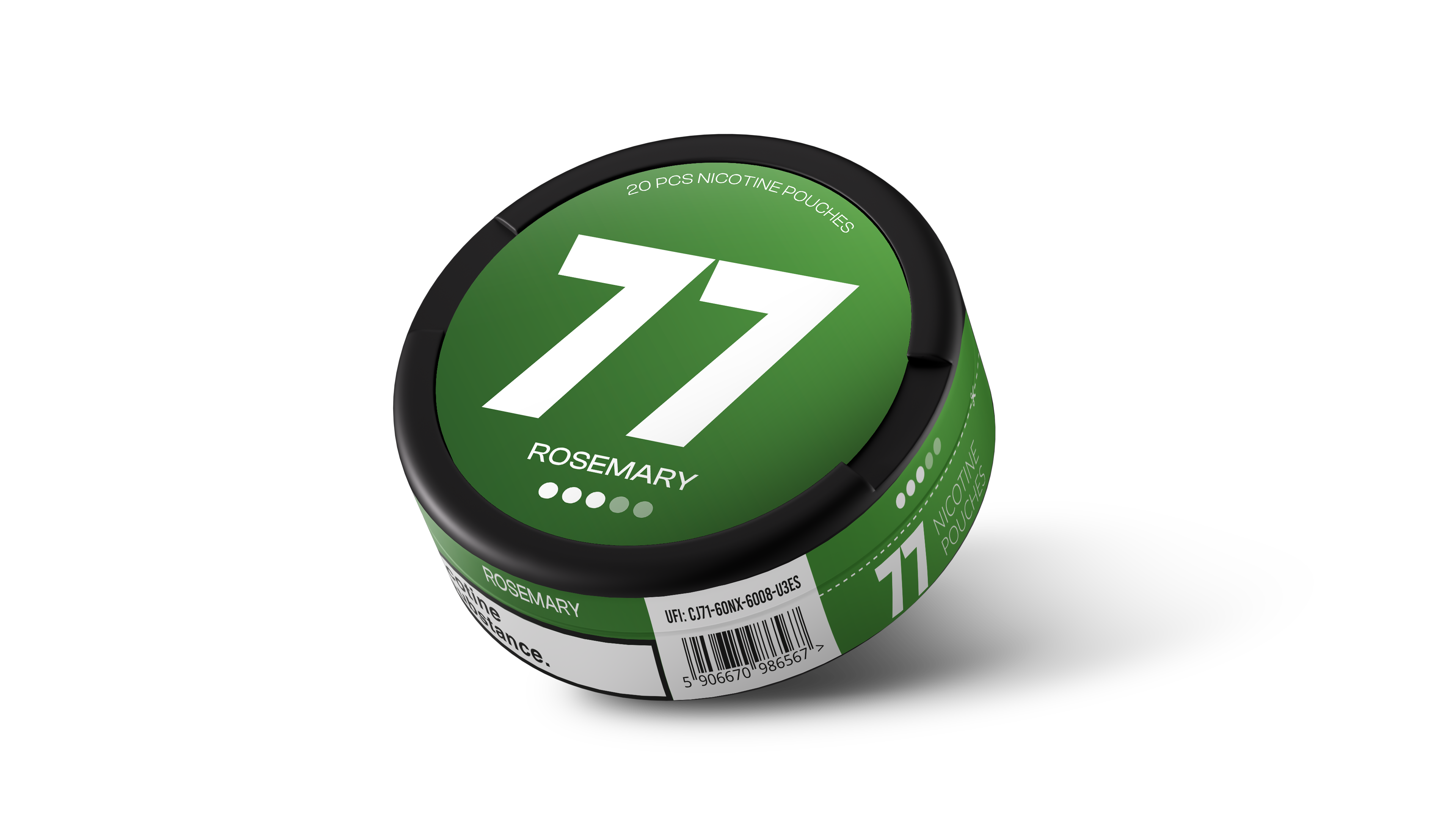 77 Rosemary Nicotine Pouches