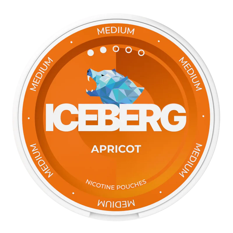 Iceberg Apricot Medium 20MG Nicotine Pouches