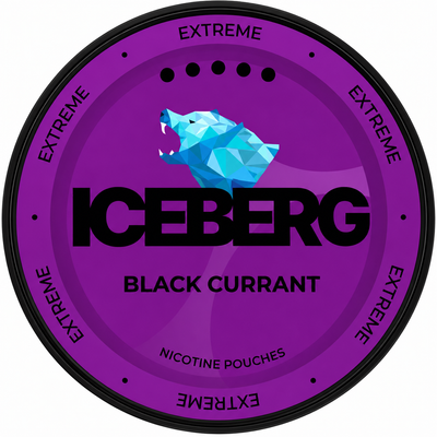 Iceberg Extreme Blackcurrant 50MG Nicotine Pouches
