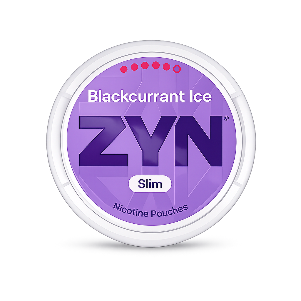 ZYN Blackcurrant Ice Slim 13.5MG Nicotine Pouches
