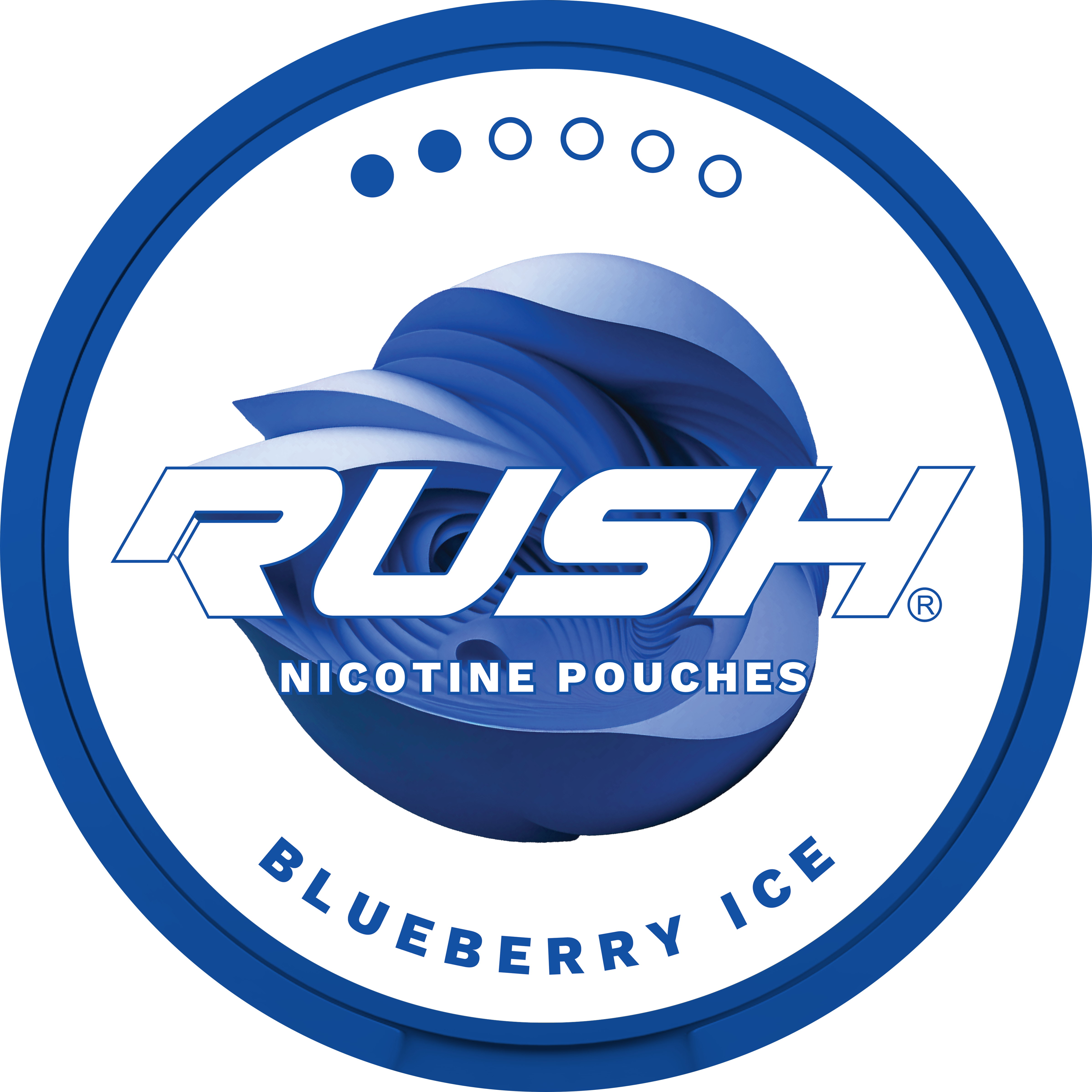 Rush Lite Blueberry Ice Nicotine Pouches