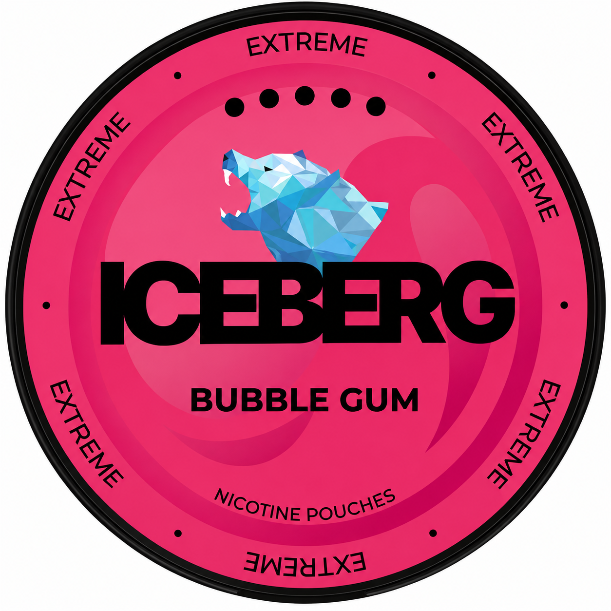 Iceberg Extreme Bubblegum 50MG Nicotine Pouches