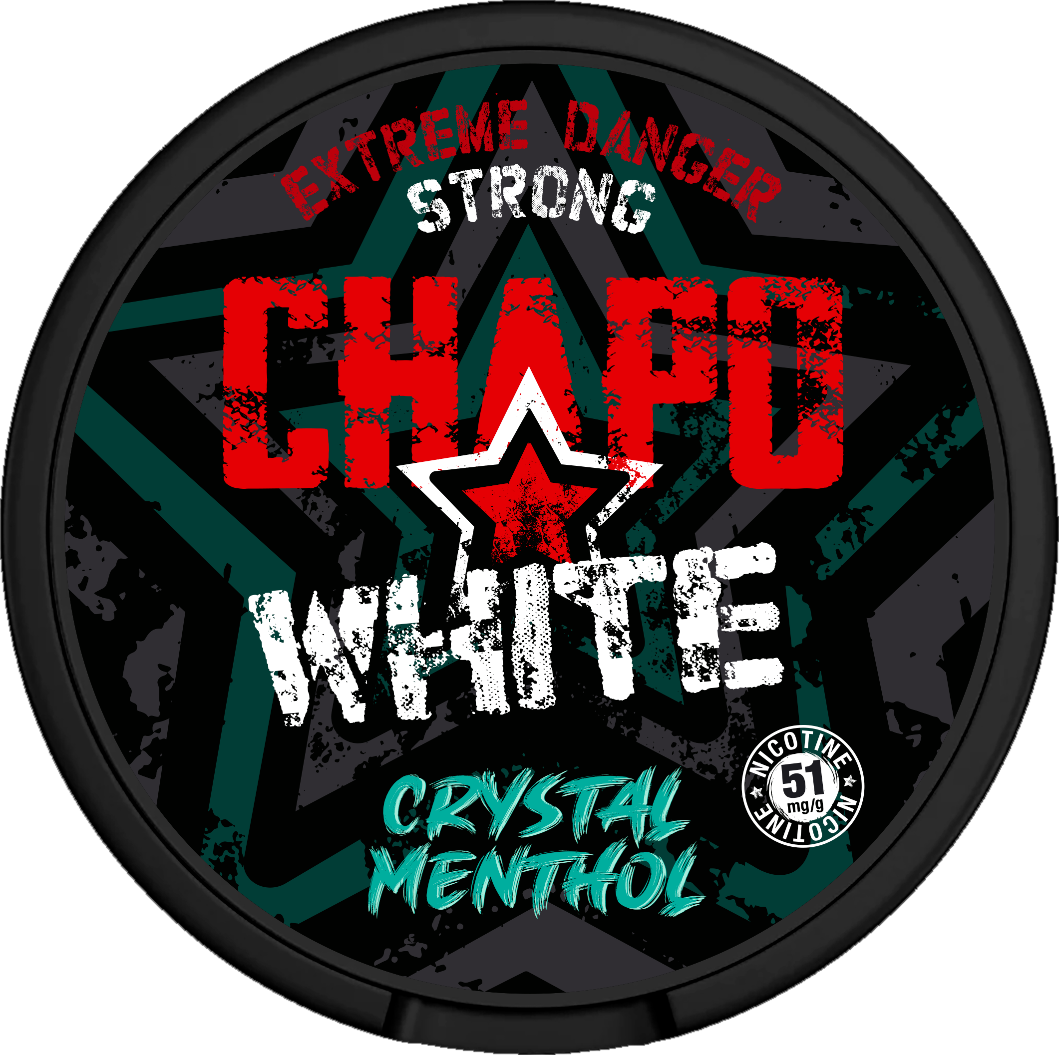 CHAPO WHITE Crystal Menthol Danger Strong