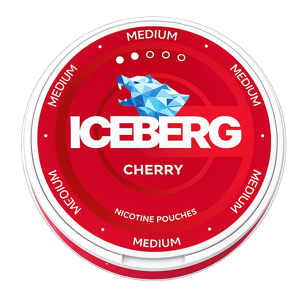 Iceberg Medium Cherry 20MG Nicotine Pouches