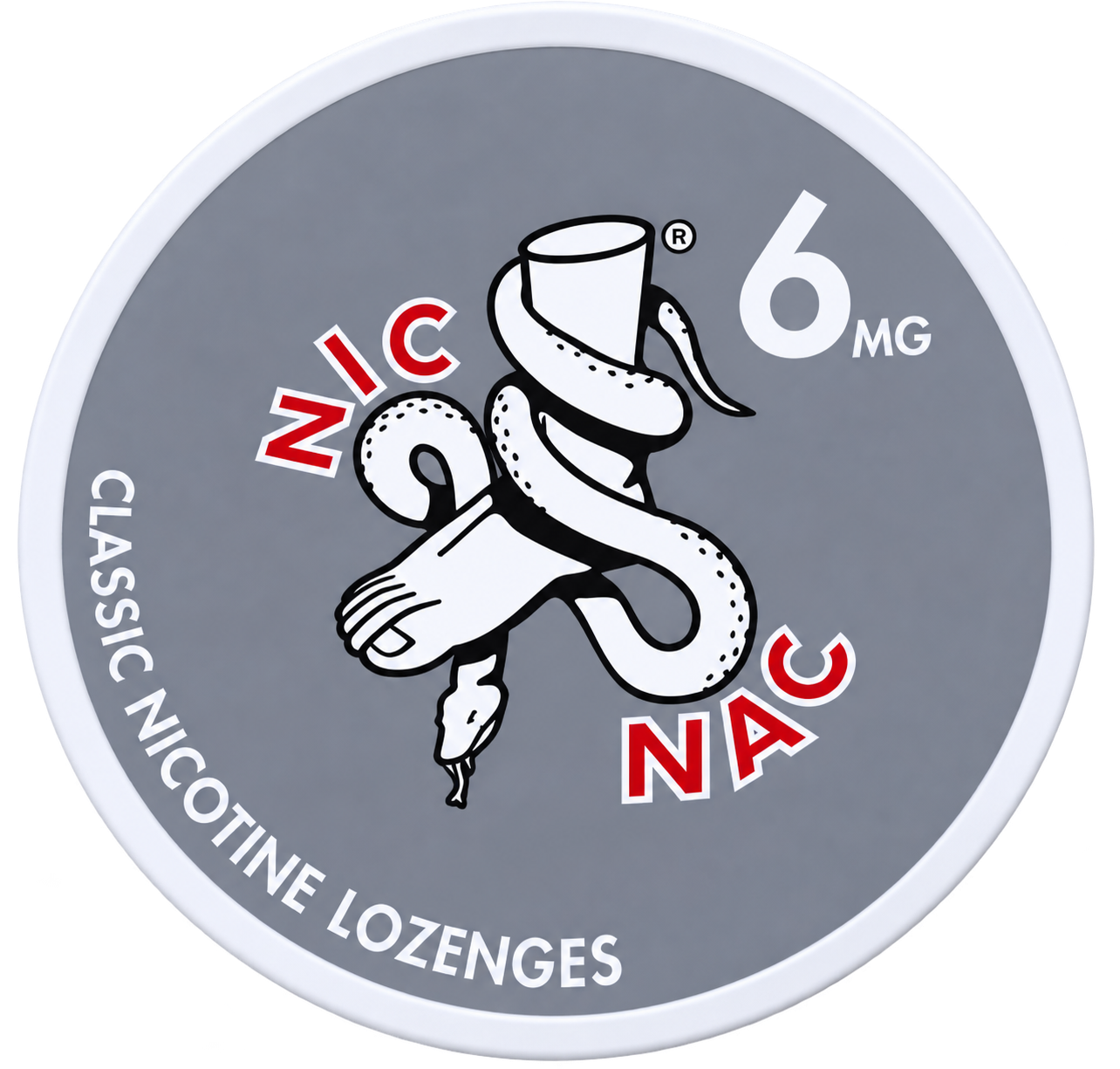 Nic Nac Classic 6MG Nicotine Lozenges