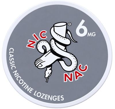 Nic Nac Classic 6MG Nicotine Lozenges