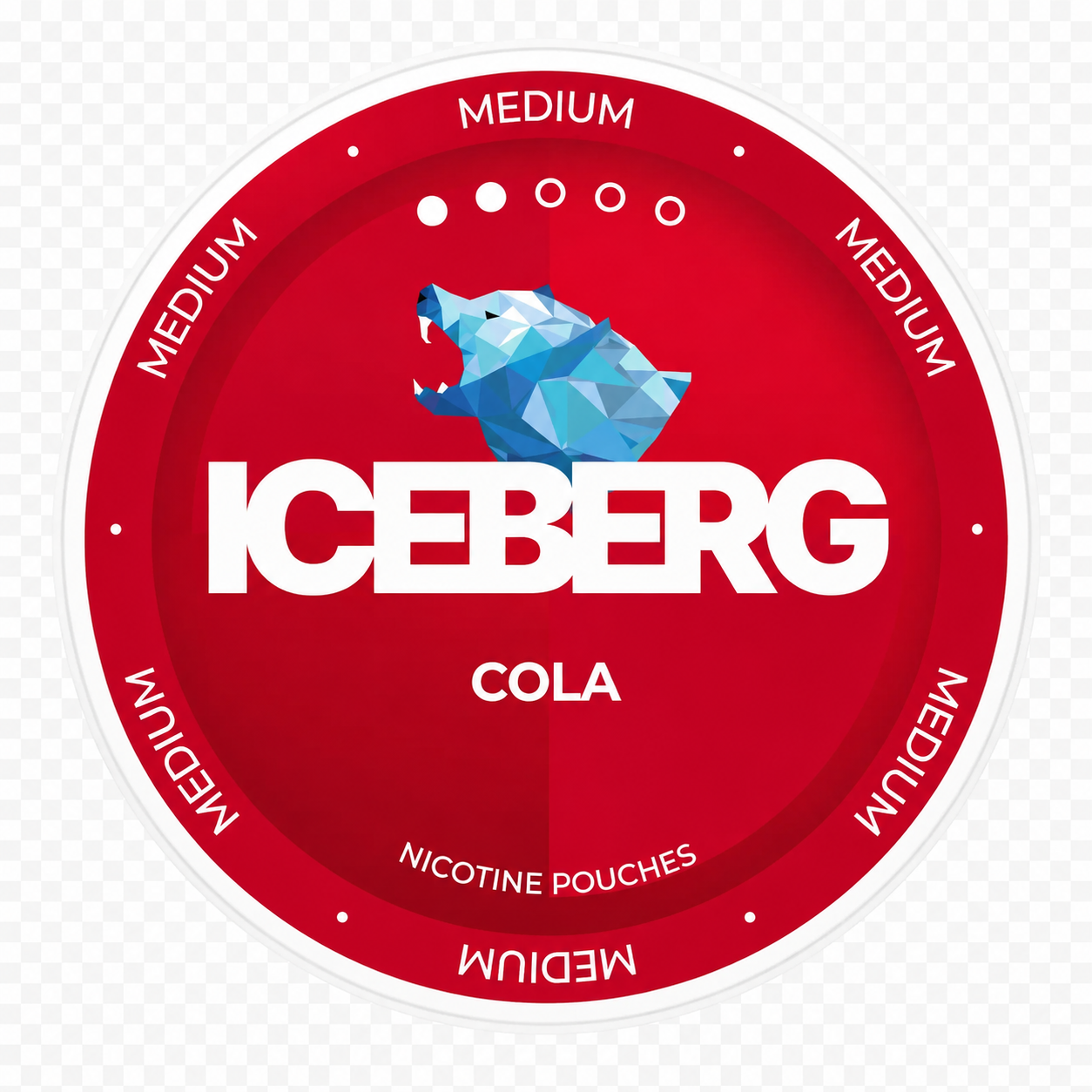 Iceberg Medium Cola 20MG Nicotine Pouches
