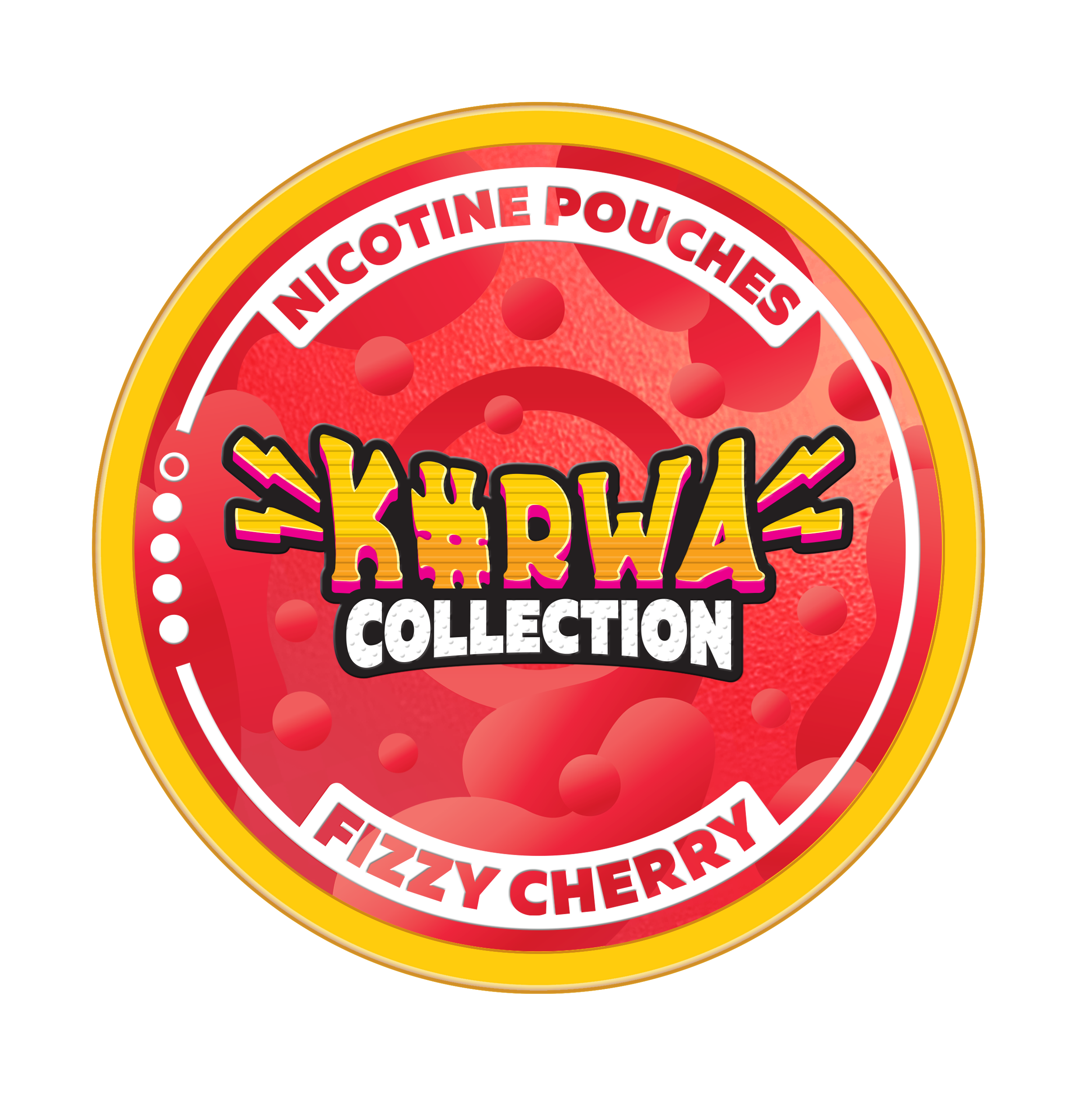 Kurwa Collection Fizzy Cherry Nicotine Pouches