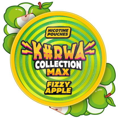 Kurwa Collection Max Fizzy Apple Nicotine Pouches